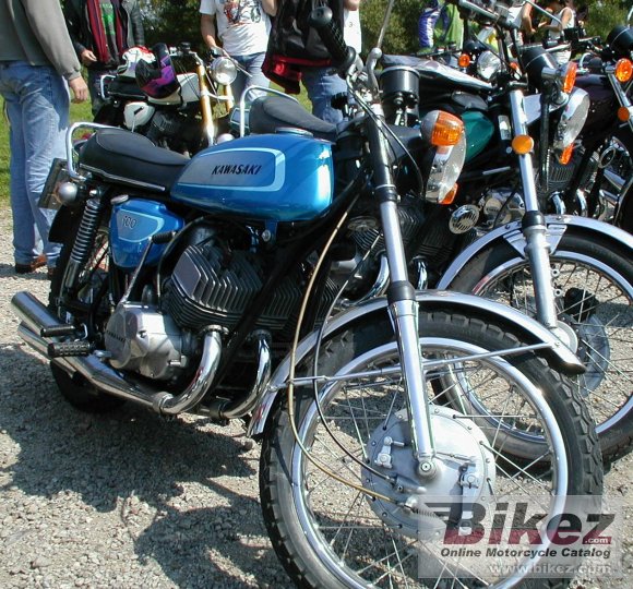 1971 Kawasaki 500 H 1 Mach III photo